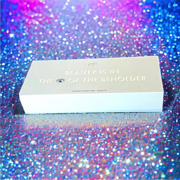 PYT Hair Professional Ceramic Flat Iron Styling Tool Blue Eye RV $300 NIB - Picture 7 of 12